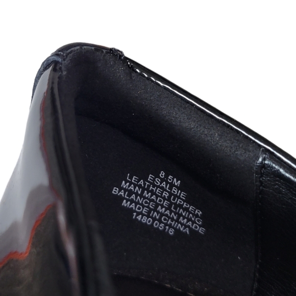 Easy Spirit Esalbie Patent Leather Heels Pumps in Black - Picture 9 of 10